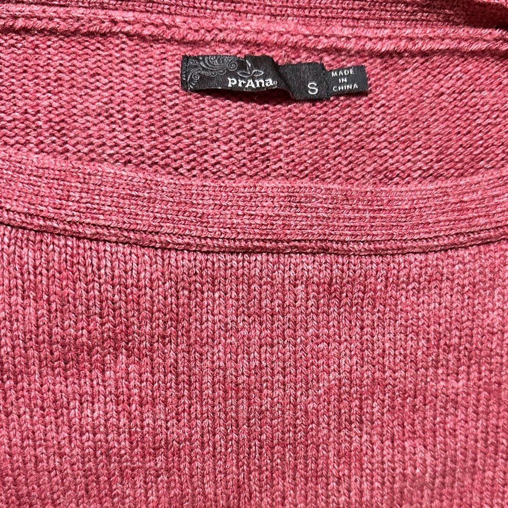 PrAna Phono Sweater- sz small - Picture 7 of 8